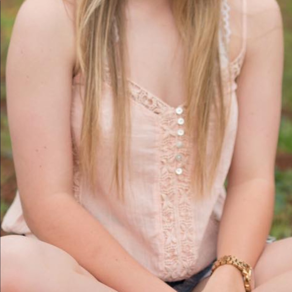 Pink/ Nude shirt
